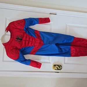 Disney Vibrant Red and Blue Spider Hero Costume*FLAWED*